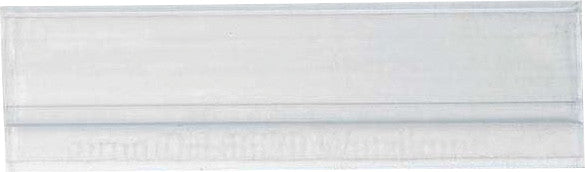 Emo Magnetclip – transparent, selbstklebend, 100er-Pack