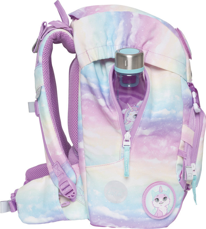 Beckmann Schulrucksack Classic – Unicorn – 24,0×37,0×25,0 cm – Recycelte Materialien