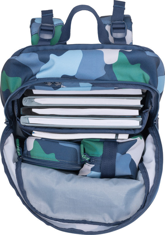 Beckmann Sport Junior Rucksack – Farbe Camo – Recycelte Materialien