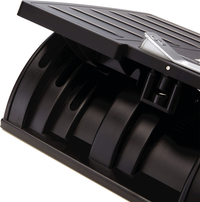 Fellowes Fussstütze Office Suites Microban – 44,4 × 33,3 × 11,1 cm, schwarz