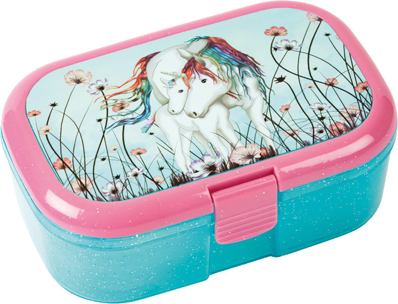 Tapirella Lunchbox – 1,2 l – herausnehmbarer separater Behälter – PP – mehrfarbig – 16,5 × 6,5 × 10,5 cm