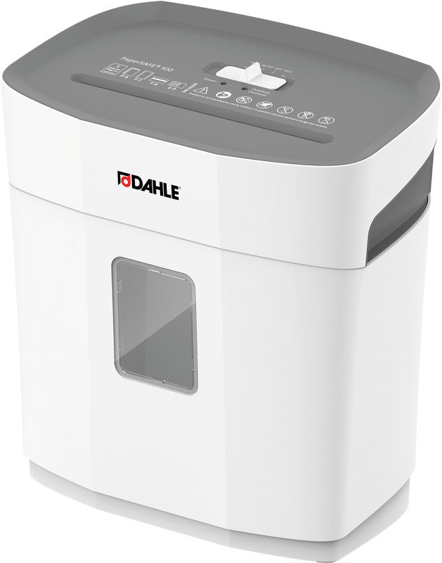 Dahle PaperSAFE 100 – Aktenvernichter, Partikelschnitt, 70 dB, A4