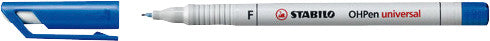 STABILO Non-Permanent-Marker – fein 0,7 mm – sortiert – 6er-Set – trocken abwischbar