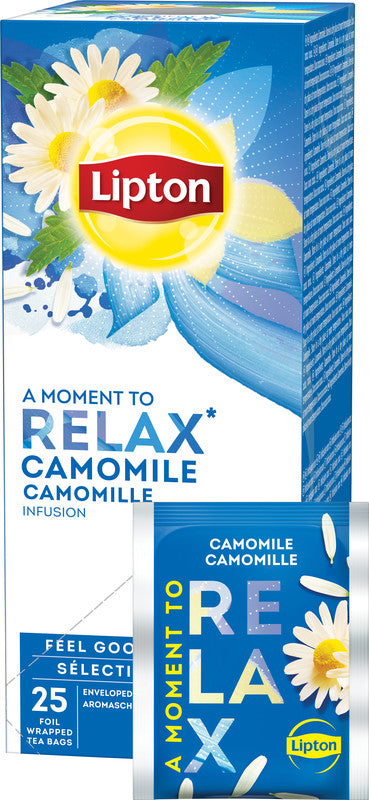 Lipton Kamille – Teebeutel, Kräutertee – 25 Beutel