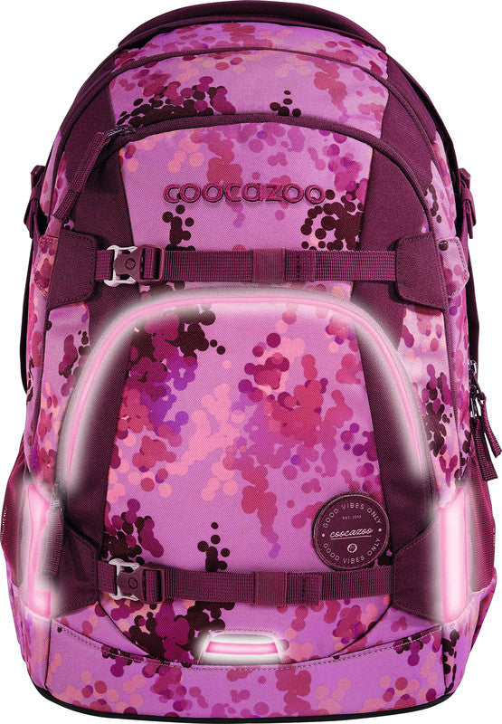 Coocazoo Rucksack Mate – Cherry Blossom – 30,0 cm × 44,0 cm × 23,0 cm – recycelte Materialien