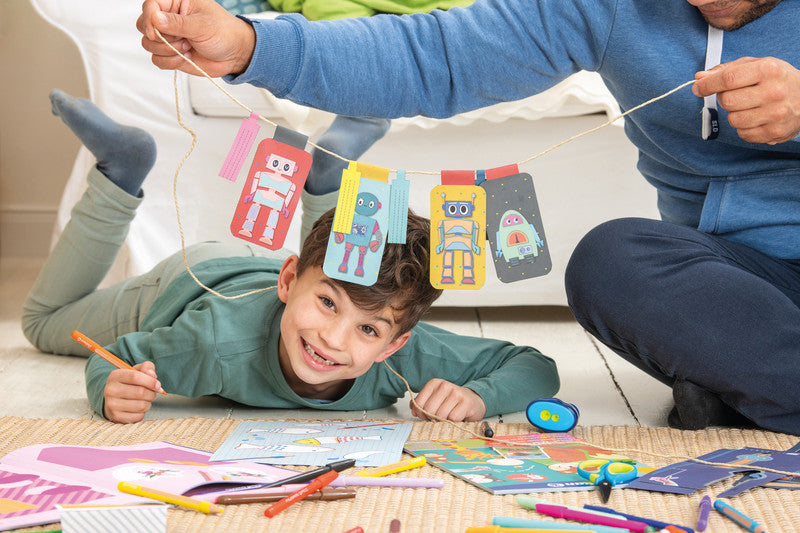 Pelikan Bastelbuch – Thema Weltall, Softcover, 32 Seiten, Englisch