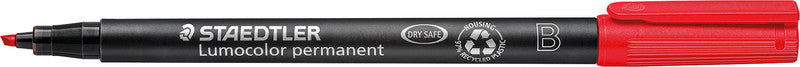 Staedtler Lumocolor für Permanent-Marker – sortiert (rot, blau, grün, schwarz), 4er