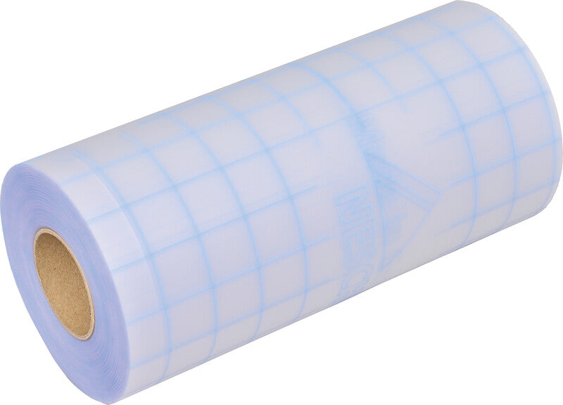 Neschen Filmolux Klebefolie – glänzend, permanent, transparent – 36,0 × 2500,0 cm – für Bücher & mehr