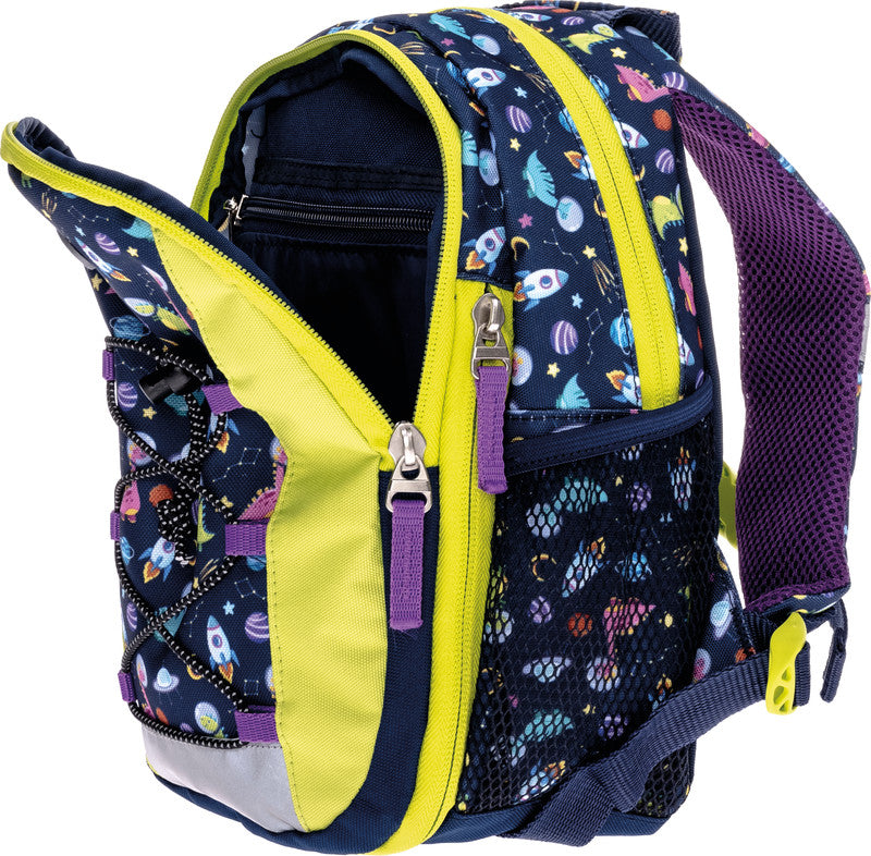 Funki Raumwunder – Kindergartenrucksack – 8–11 l, Kunststoff, Space Dinos