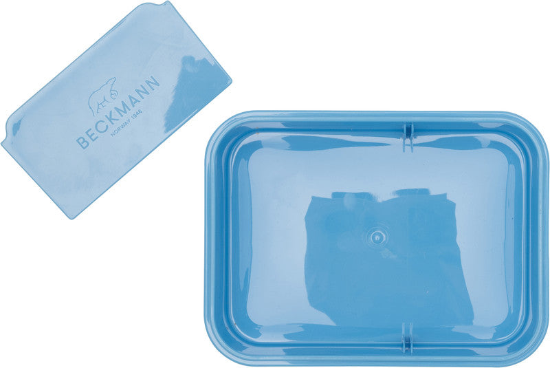 Beckmann Lunchbox – 1,7 l – auslaufsicher, mit Innenteiler – PP – 18,7 × 14 × 7 cm