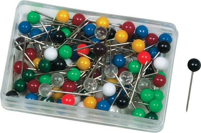 Alco Markiernadeln – Kunststoff – 100 Stück – Ø 5 mm, L 16 mm
