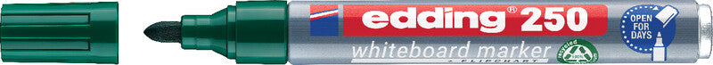 Edding Whiteboard-Marker 250 – Rundspitze 1,5-3 mm – Sortiert – 4er-Set – Trocken abwischbar