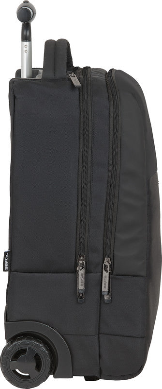 Safta Notebook-Trolley – 28,9 l, für Notebooks bis 15,6", Nylon, schwarz, 32 × 43 × 21 cm
