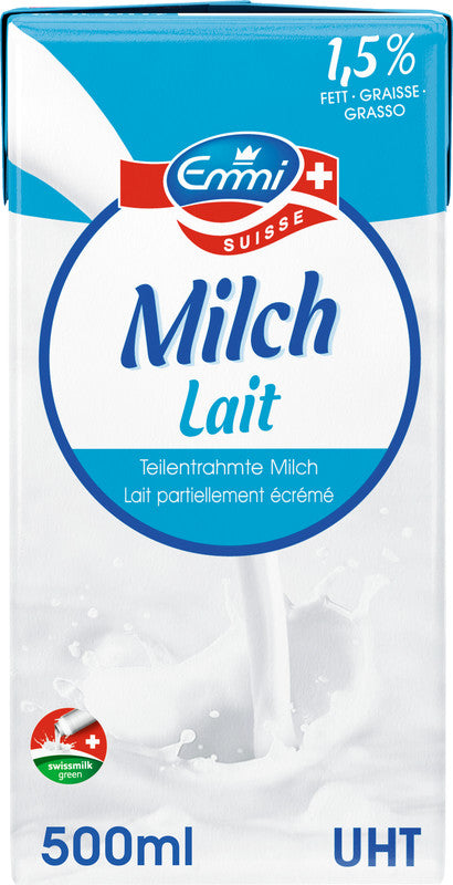 EMMI Milchdrink UHT – 1,5% Fett – 0,5 l