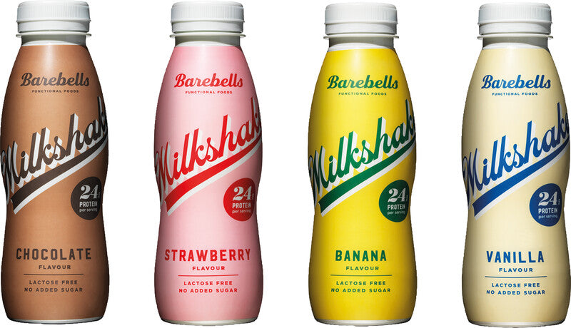 Barebells Milchdrink – laktosefrei – Schokolade – kein Zuckerzusatz – 0,33 l