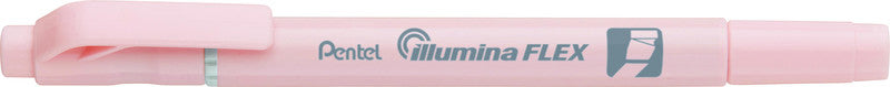 Pentel Illumina Flex Textmarker Hellrosa – Dual‑Tip
