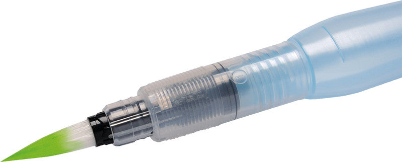 Pentel Wassertankpinsel – Blau, Nylonspitze, Länge 155 mm, 1er-Pack, Füllmenge 10 ml