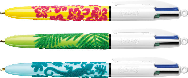 BIC 4 Farben Multifunktions-Kugelschreiber – 4 Farben, Spitze 1 mm, Druck, 30er Pack