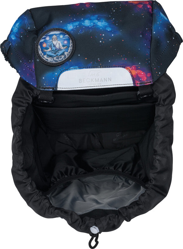 Beckmann Classic Schulrucksack – Ninja Elements – 24,0×37,0×25,0 cm – aus recycelten PET-Flaschen hergestellt