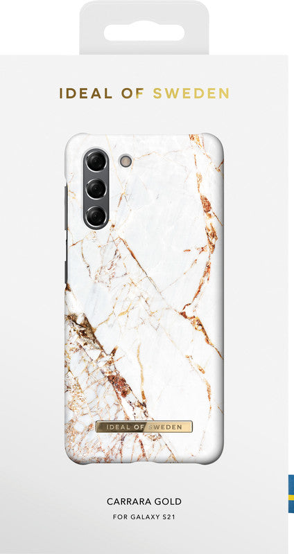 Ideal of Sweden – Backcover – für Samsung Galaxy S21 – Carrara Gold