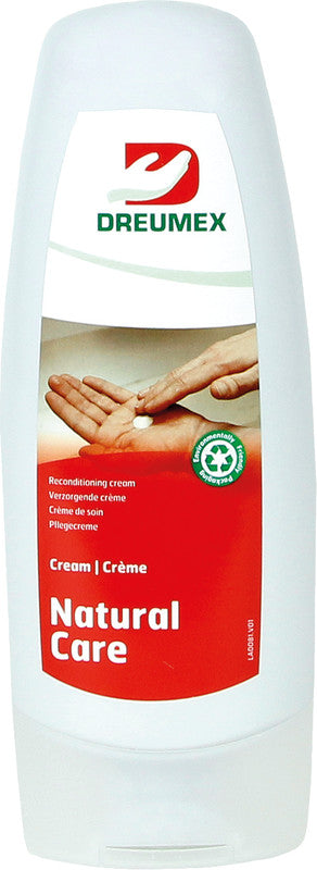 Dreumex Handschutzcreme – Kunststoff, weiss, 250 ml, silikonfrei, parfümfrei, farbstofffrei, streifenfrei
