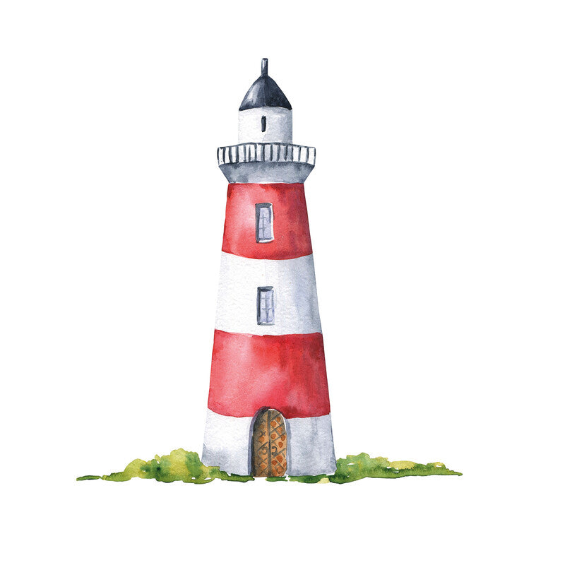 Fasana Servietten Lighthouse – 33 × 33 cm – 3-lagig, Tissue – 20 Stk., FSC