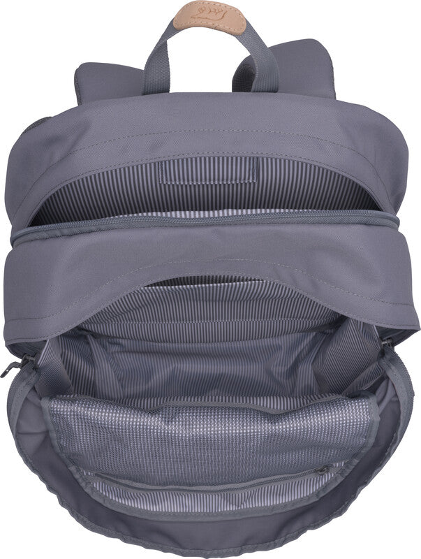Beckmann College Rucksack – Stahlgrau – 30,0×53,0×22,0 cm – Recycelte Materialien