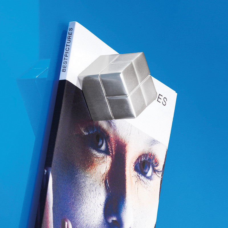 Sigel Magnetwürfel – Stahl, Silber, Cube Artverum SuperDym, 20 × 20 × 20 mm, 1 Stück