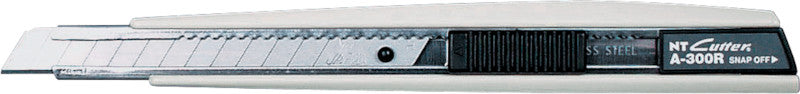 NT Cutter Ersatzklinge A-300RP – Klingenbreite 9 mm, Länge 190 mm, Weiss, 1 Stück