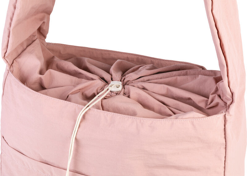 Fabrizio Super Soft – Umhängetasche, 35 l, Nylon, Altrosa, 44 × 38 × 16 cm