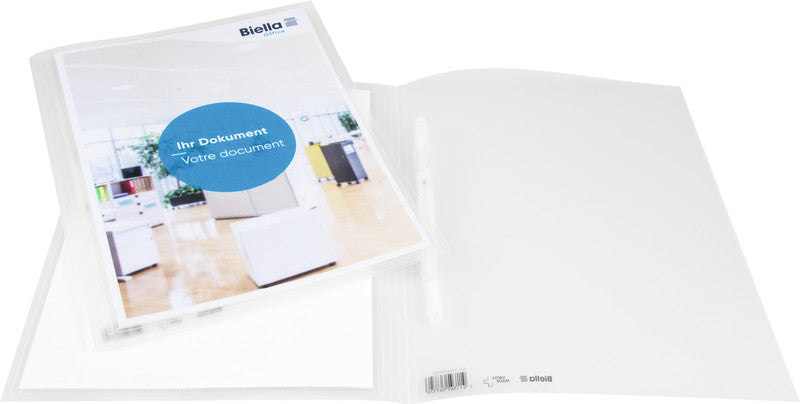 Biella Schnellhefter Pro-File #2 – A4, PP, transparent, Sichttasche, 1 Stk.