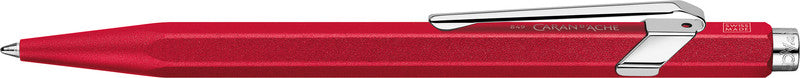 Caran d-Ache Caran d'Ache Kugelschreiber – Rot, Aluminium