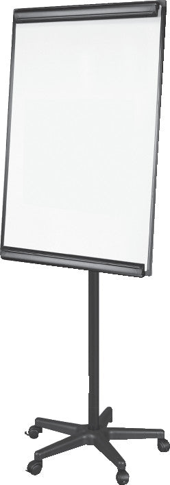 Q-CONNECT Mobiles Flipchart – 71 × 98 cm, weiss, Metall