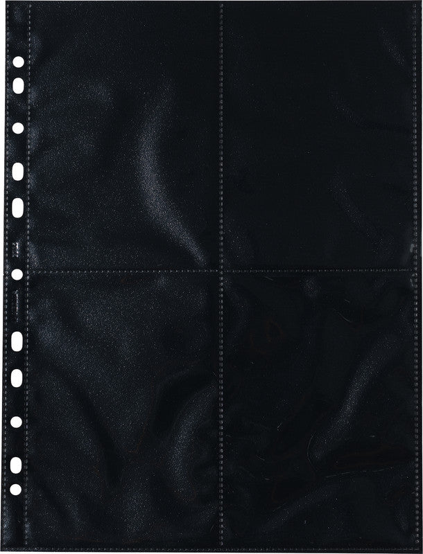 HERMA Sichtmappe für Fotos 10×15 cm – Schwarz, Kunststoff, Glänzend, 10er-Pack