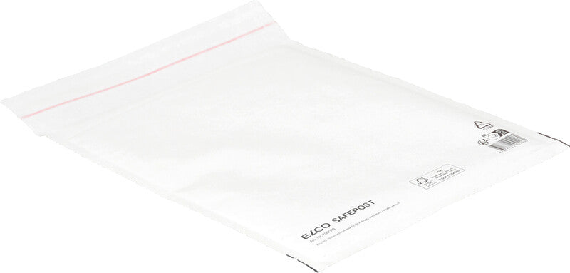 Elco Luftpolstertasche – 220 × 260 mm, weiss, selbstklebend