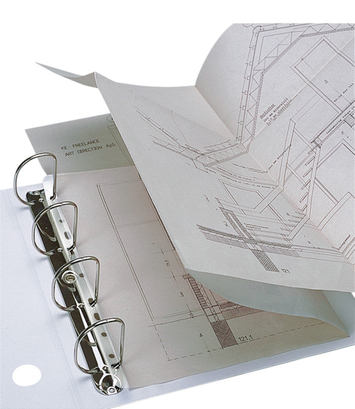 Djois Schnellhefter – A4, Kunststoff, transparent, 50 Stk.