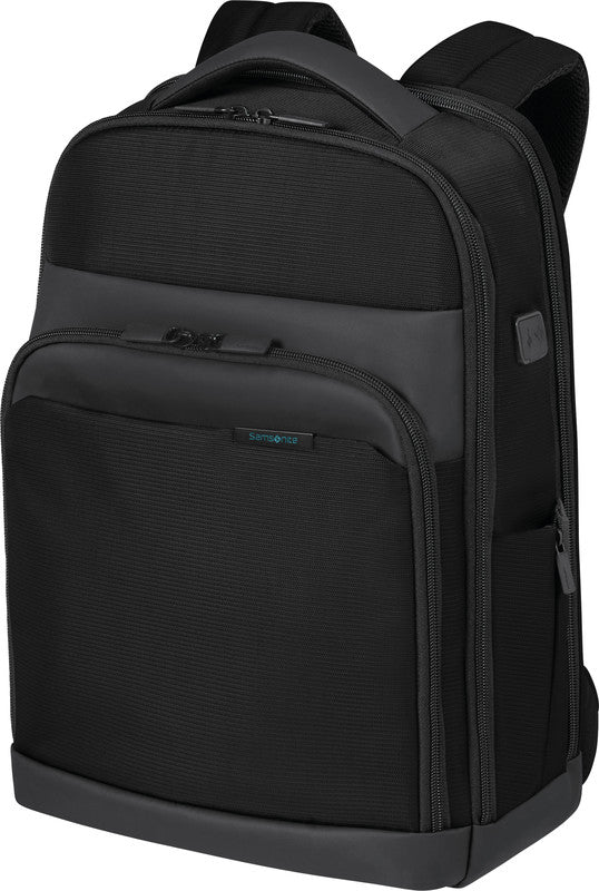 Samsonite Mysight Notebook-Rucksack – 16,5 l, Aufsteckfunktion, recyceltes PET (rPET), Schwarz