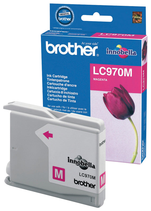 Brother Tintenpatrone, Magenta, 300 Seiten – für Tintenstrahldrucker/Multifunktionsgeräte