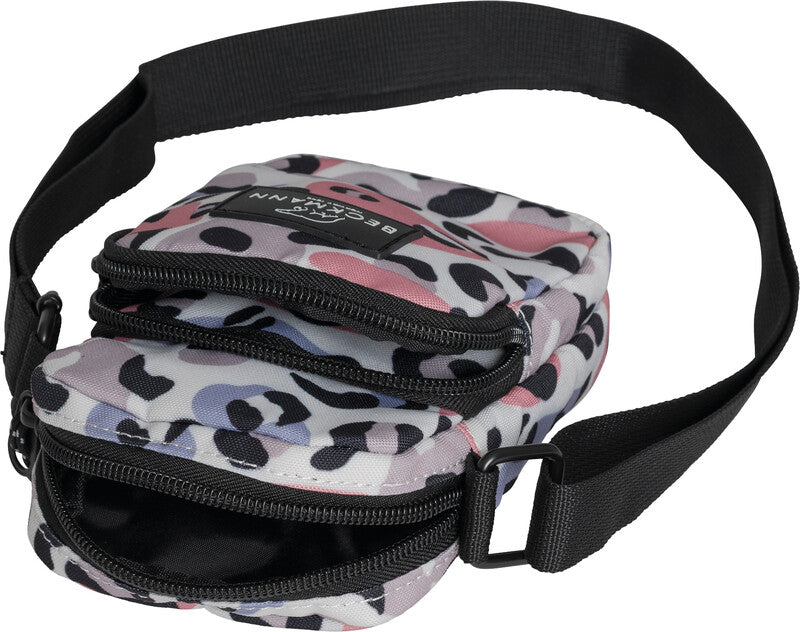 Beckmann Umhängetasche – Motiv Light Safari, 11×17×5 cm, Polyester (PES)