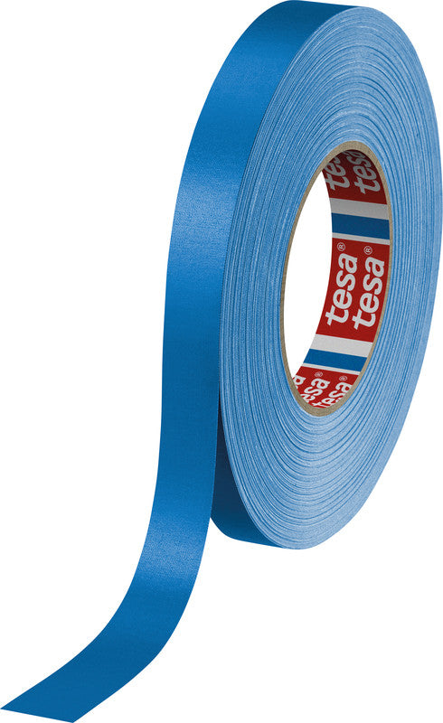 tesa Gewebeband 4651 Premium – 19 mm × 50 m, blau, stark