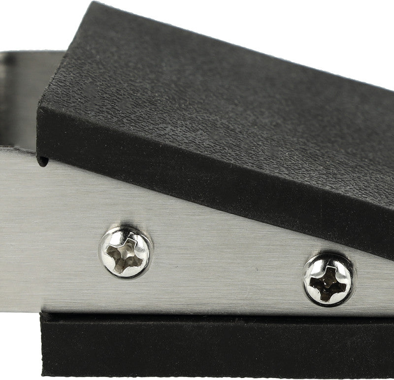 Westcott Türkeil Kunststoff/Metall – B 50 × T 120 × H 30 mm, schwarz, rutschfest