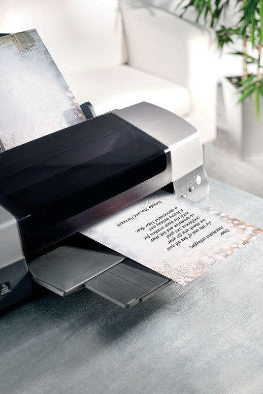 Sigel Motivpapier – A4, 90 g/m², Motiv: Christmas Surprise – für Inkjet/Laser/Kopierer – FSC – 100 Blatt