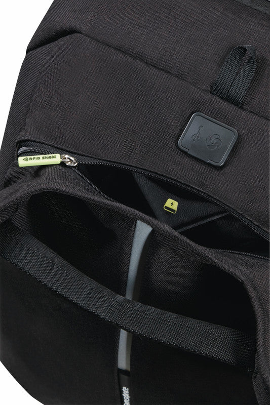 Samsonite Securipak EXP – Notebook-Rucksack – für 15,6"-Notebook, 30 l, Polyester, Schwarz