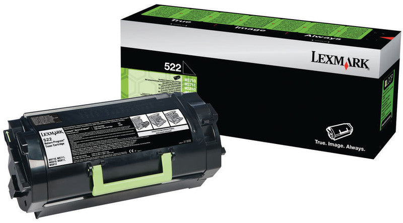 Lexmark Toner – schwarz, 6000 Seiten