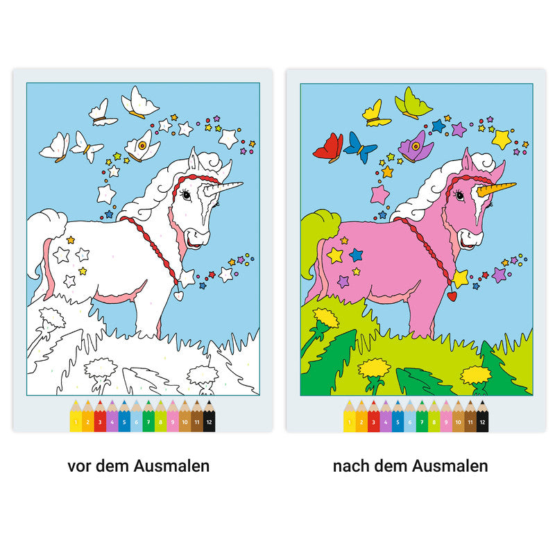 Ravensburger Zauberponys Malbuch, Karton, 21 × 29,5 cm, Mehrfarbig, ab 5 Jahren