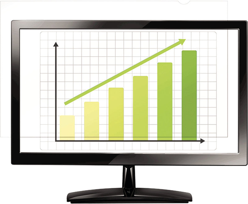 Fellowes Displayschutz für Bildschirme bis 23" (16:9) – Schwarz