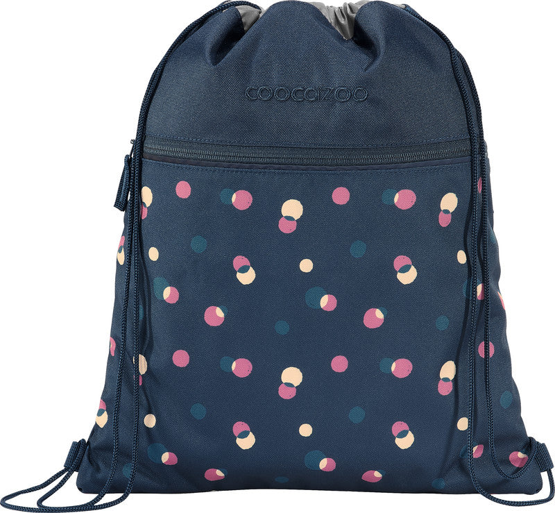 Coocazoo Sportbeutel – 10 l, Motiv Bubble Dreams, wasserabweisend, 34 × 43 cm