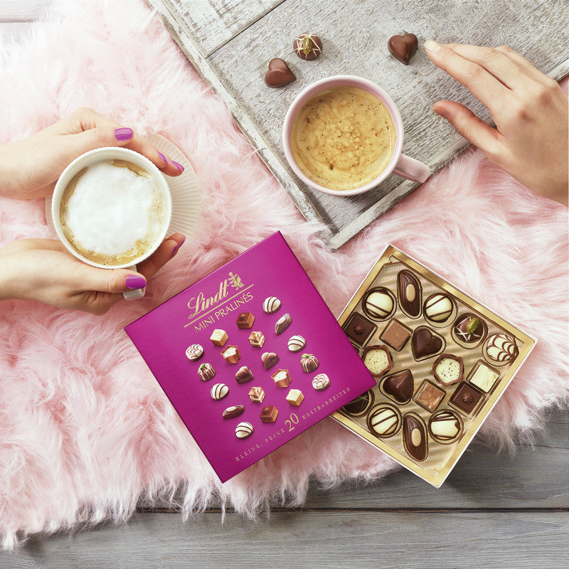 Lindt Pralinés – sortiert, Schachtel, 20 Stück (100 g)