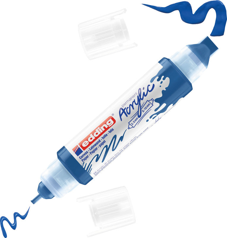 Edding Acrylmarker für Acrylbilder – Enzianblau