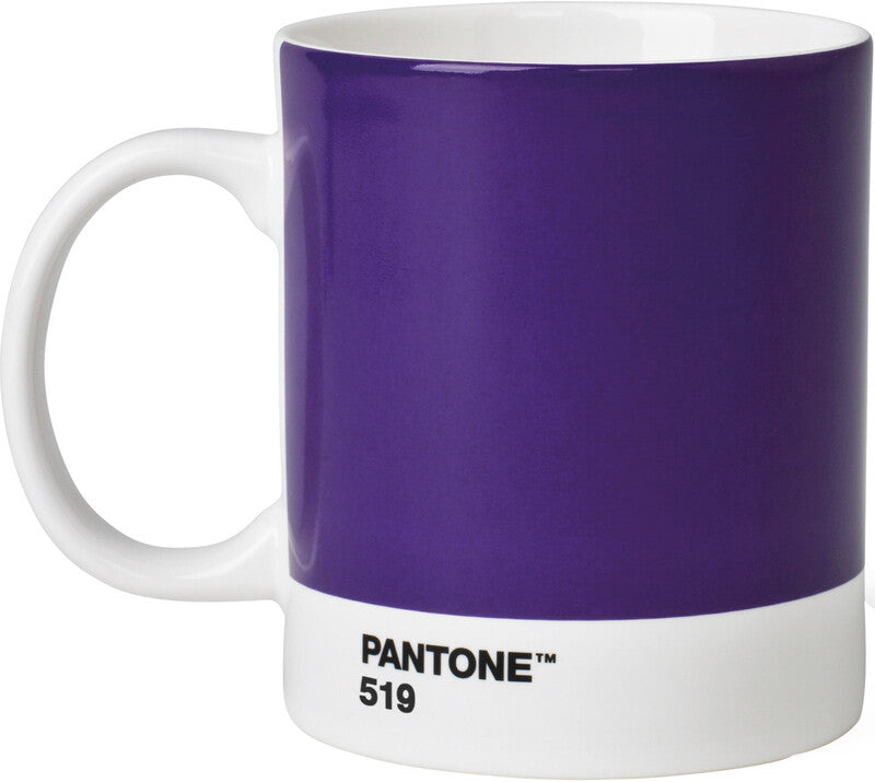 Pantone by copenhagen Tasse – 375 ml, Ø 8,5 cm, H 12,4 cm, Feines Porzellan, Violett